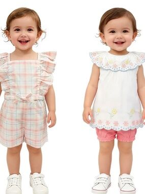 LITTLE ME 3 Pc Dresswear Set Pink 18 Month